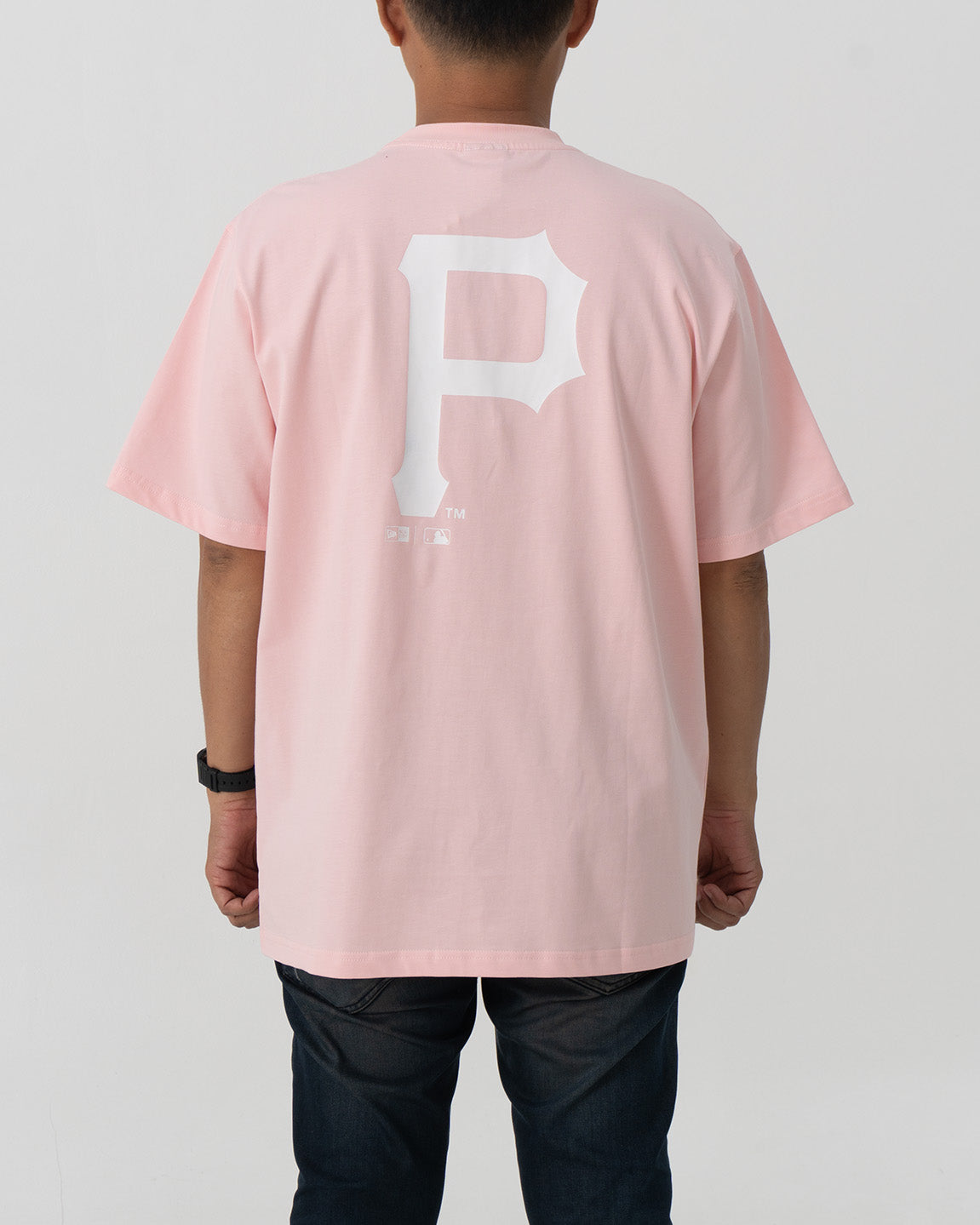 New Era x MLB Base Logo T-Shirt  Pink
