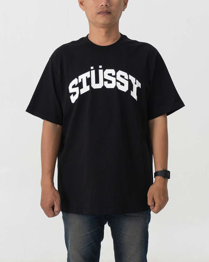 Baju Kaos Block Sport Pigment Dyed Tee Black