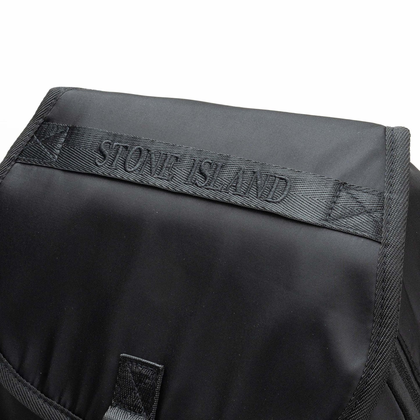 Tas Ransel Backpack Stone Island Black