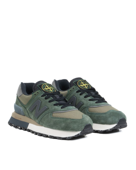 New Balance 574 Legacy Stone Island Dark Green 146050091A