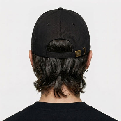 Cap Pria Stussy Basic Black