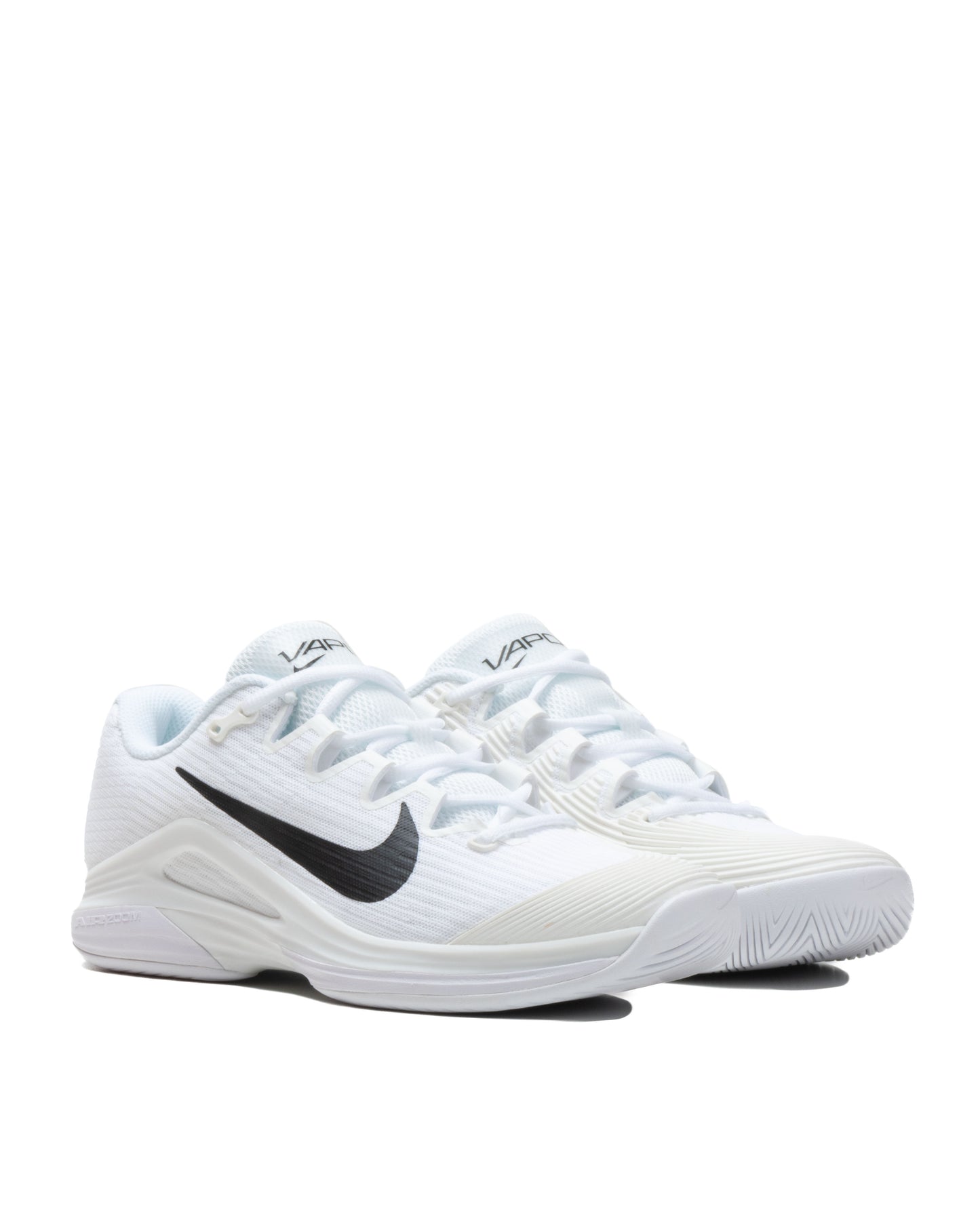 Sepatu Padel Dan Tennis Nike Court Air Zoom Vapor 12 HC WHite Summit White Black
