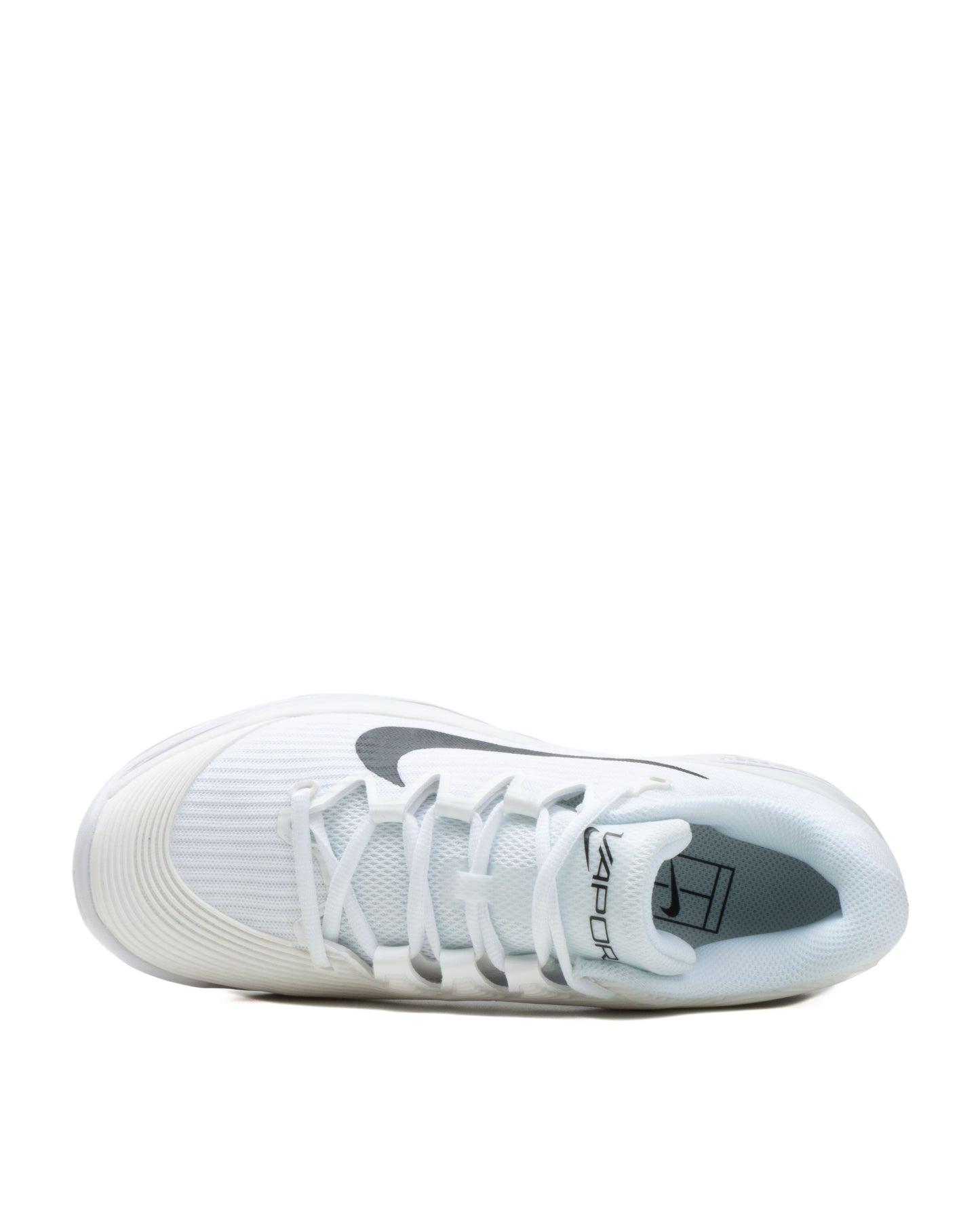 Sepatu Padel Dan Tennis Nike Court Air Zoom Vapor 12 HC WHite Summit White Black