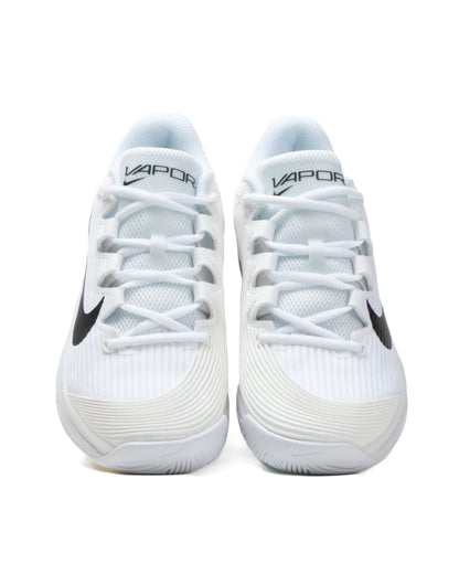Sepatu Padel Dan Tennis Nike Court Air Zoom Vapor 12 HC WHite Summit White Black