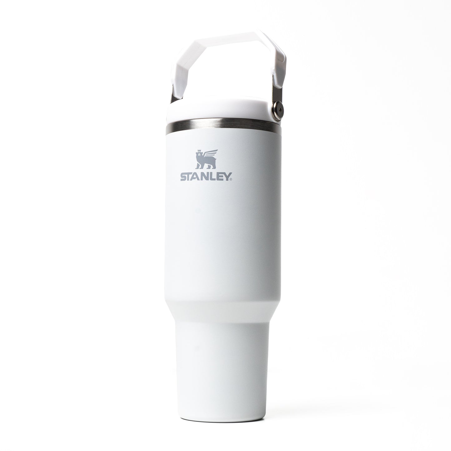 Stanley The Ice Flow Flip Tumbler H2.0 Tumbler Handle On Top 40 oz (1.18 L) White