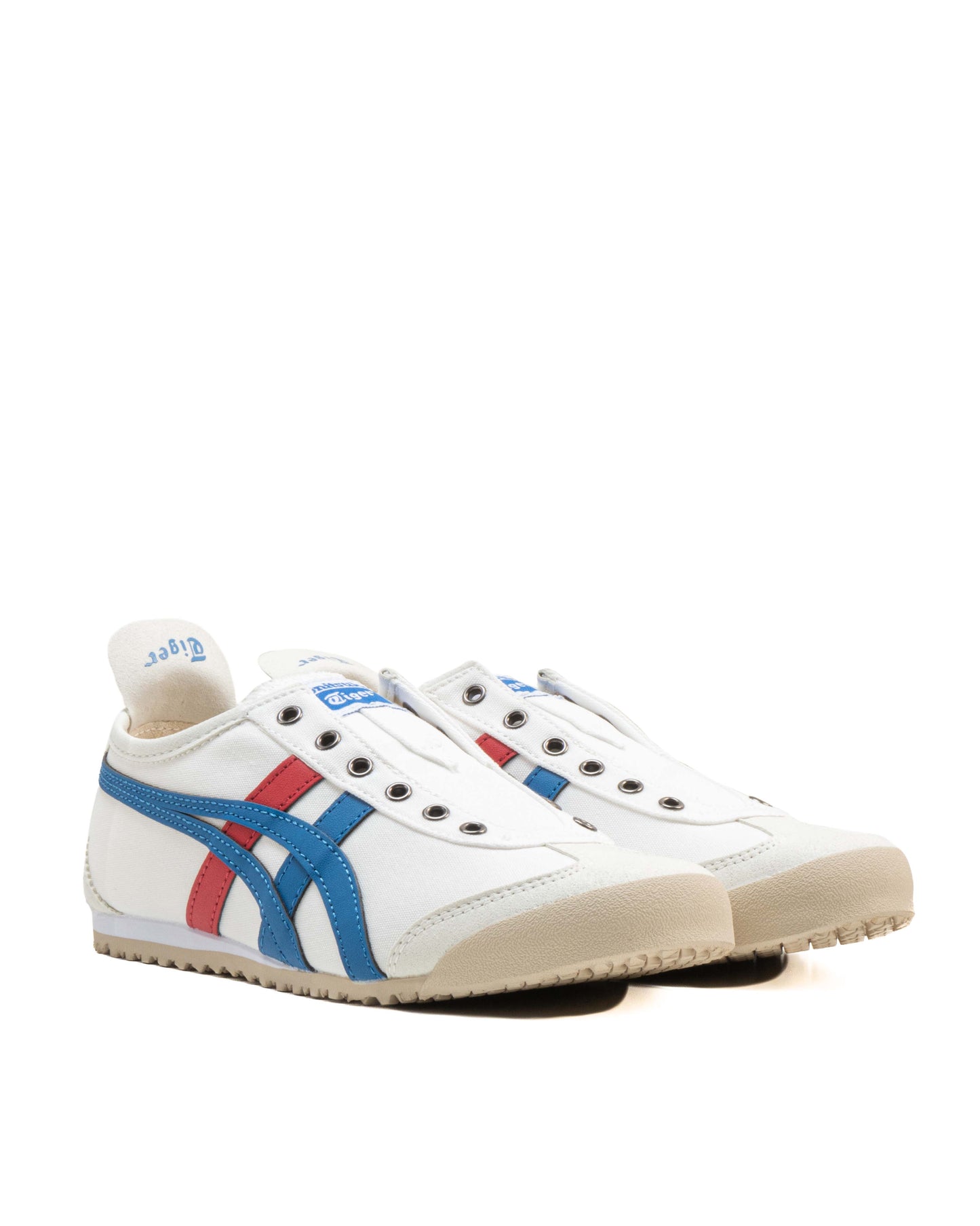 Onitsuka Tiger Mexico 66 Slip on-White/Blue-Red