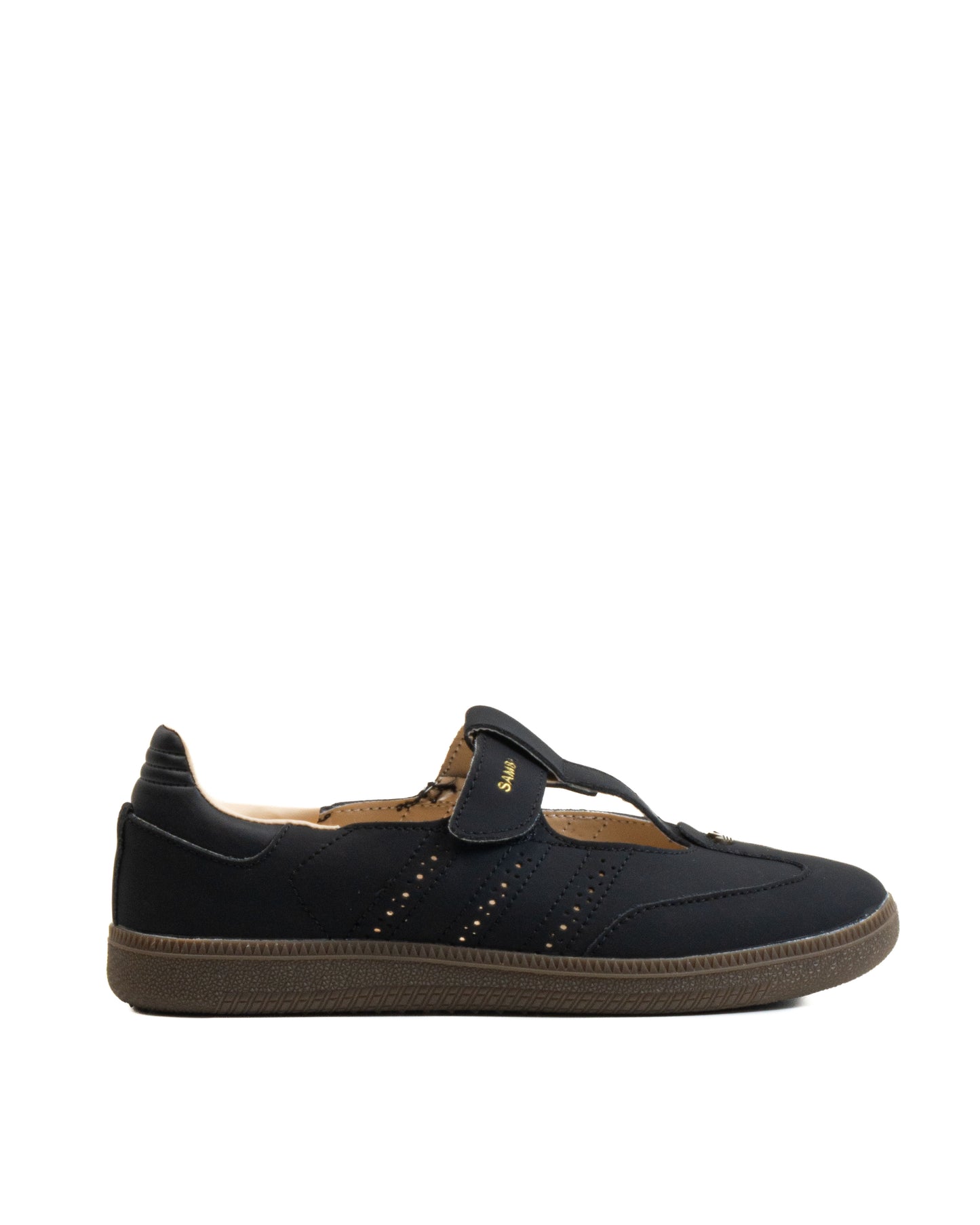 Sepatu Adidas Women's Mary-Jane Samba - Core BlackCrystal SandGum - KJ3970