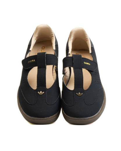 Sepatu Adidas Women's Mary-Jane Samba - Core BlackCrystal SandGum - KJ3970