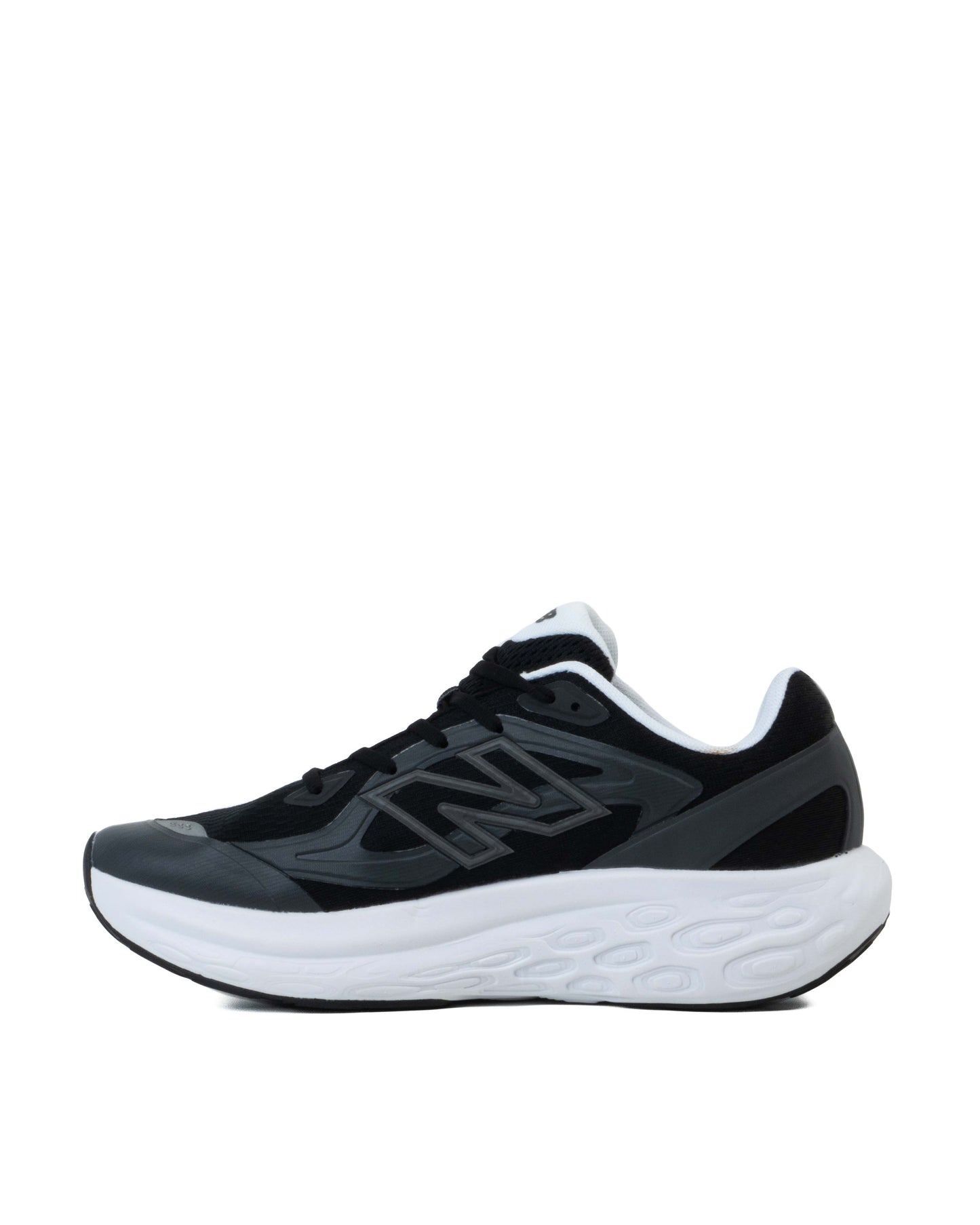 Sepatu Olahraga New Balance fresh foam trainer men's sneakers Shoes - Black