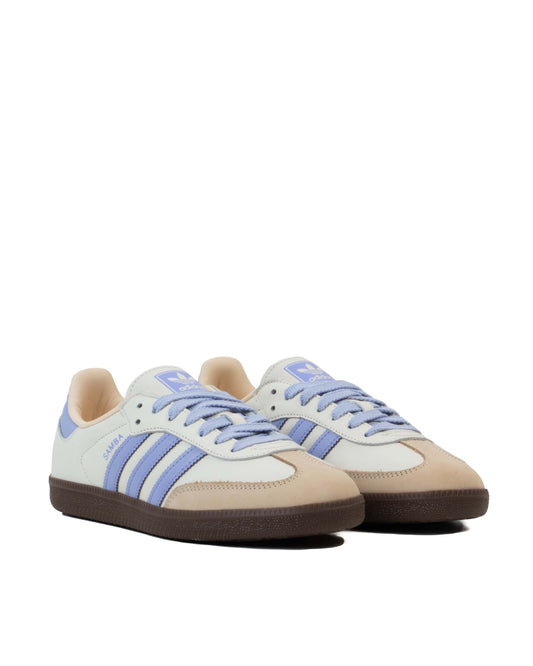 Sneakers Wanita Adidas Samba OG Cream White Violet
