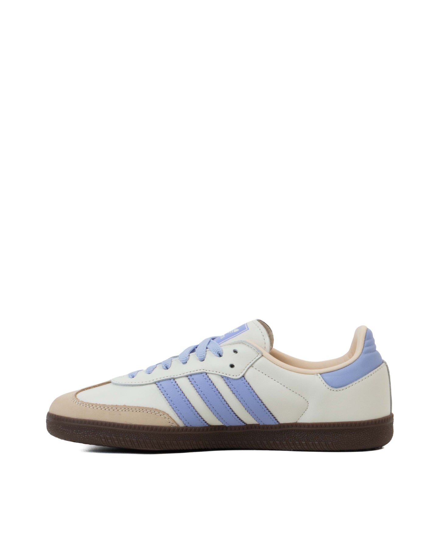 Sepatu Sneakers Wanita Adidas Samba OG Cream White Violet