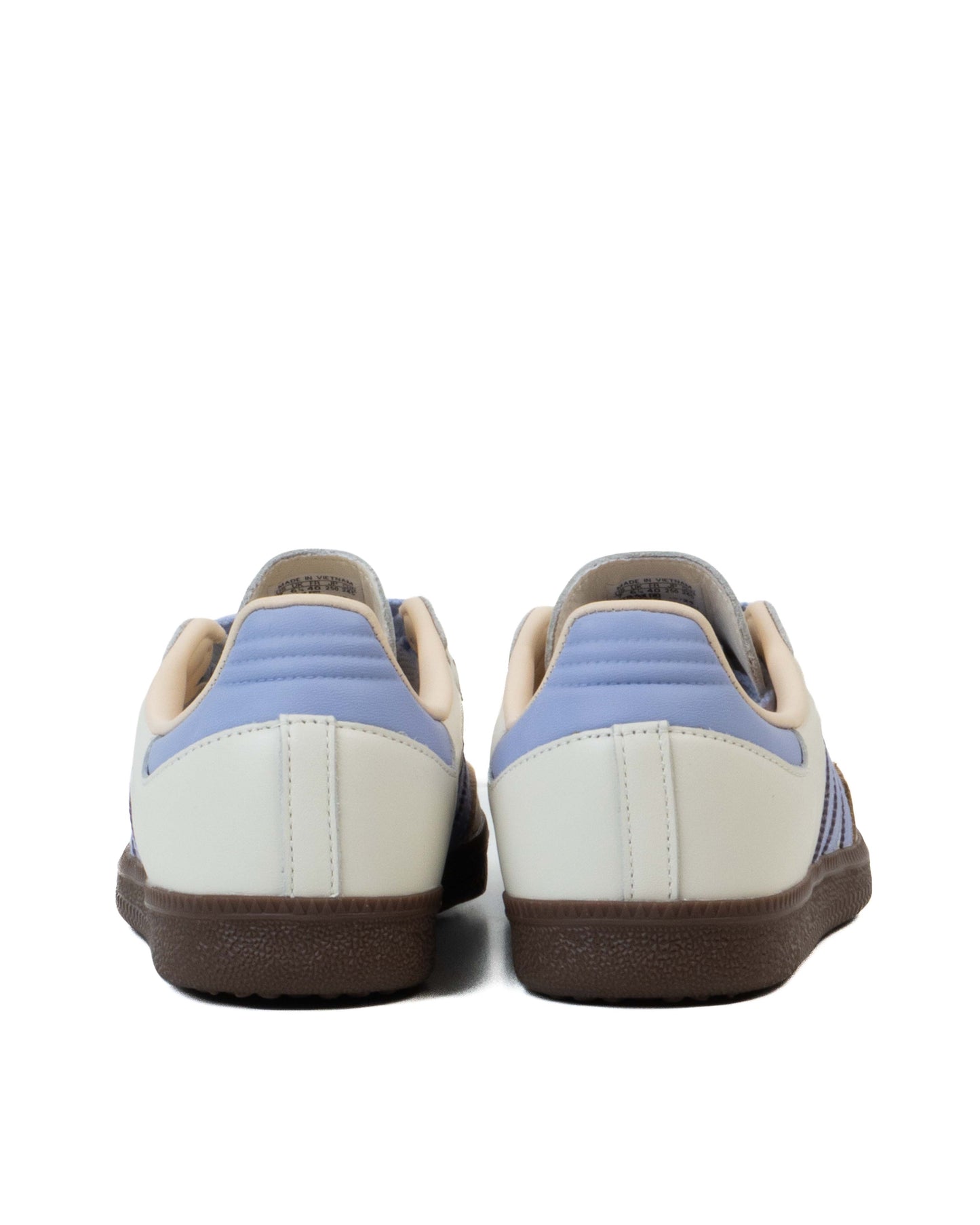 Sepatu Sneakers Wanita Adidas Samba OG Cream White Violet