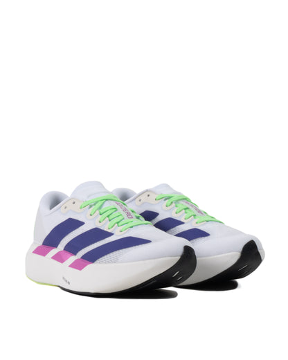 Adidas Adizero Evo SL White Collegiate Purple (Women's)