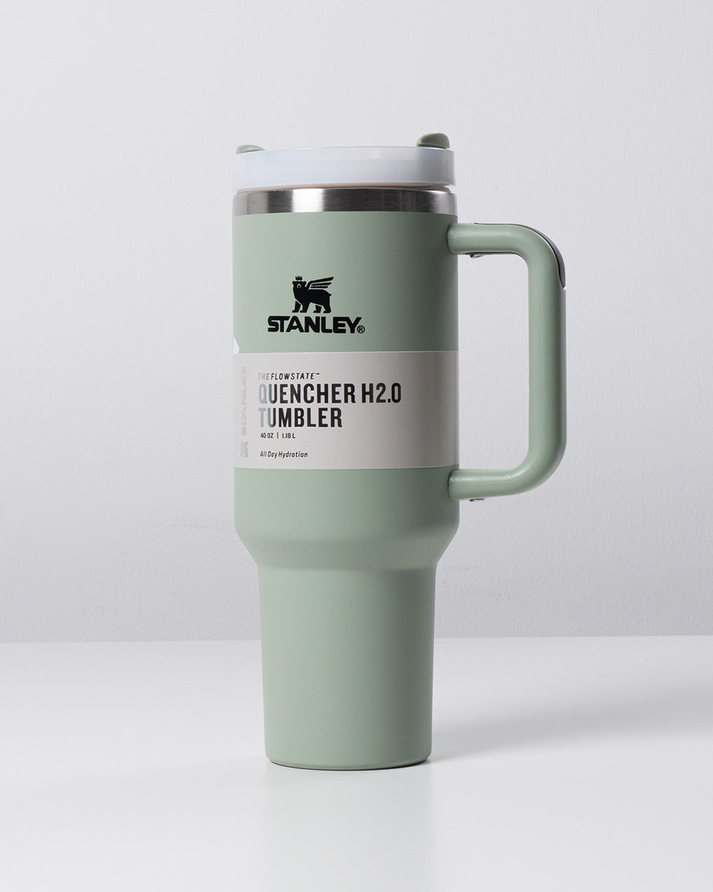 Stanley The FlowState Quencher H2.0 Tumbler 40 oz (1.18 L) Light Green