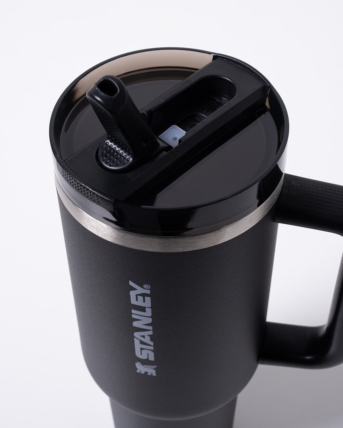 Stanley Quencher H2.0 Tumbler Side Handle 40 oz (1.18 L) Black Matte