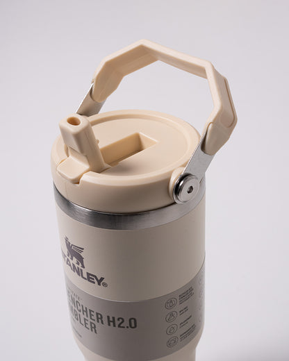 Stanley Quencher H2.0 Tumbler Handle On Top 40 oz (1.18 L) Cream Color