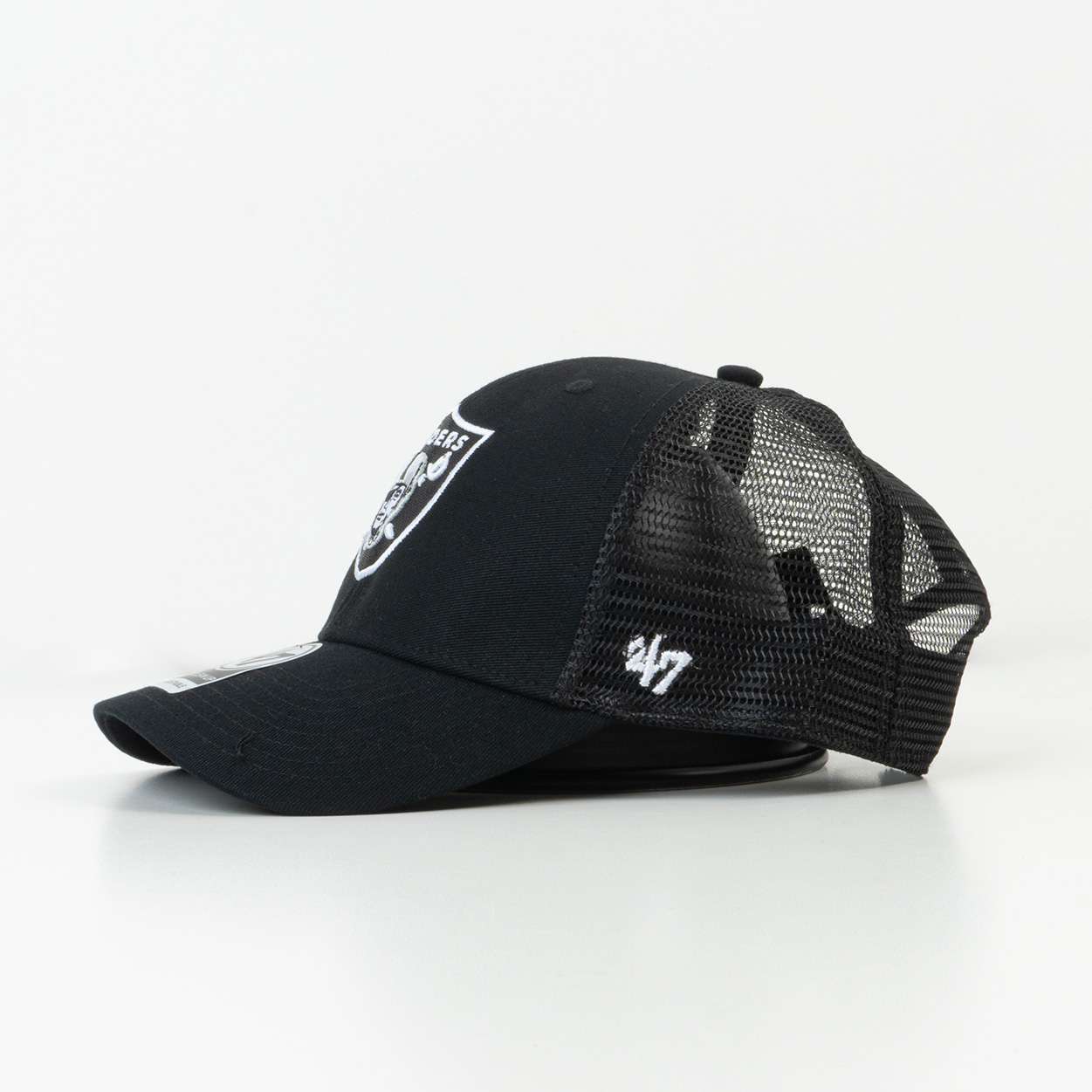 Topi Las Vegas Raiders Home Field 9FORTY Black Trucker New Era