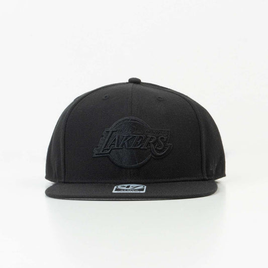 NBA Los Angeles Lakers Team Snapback Adjustable Hat Cap Black Ultra Game LA