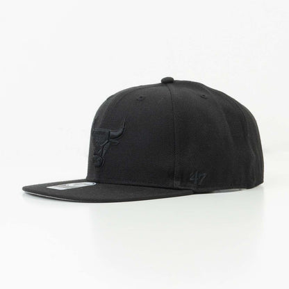 NBA Chicago Bulls Black Snapback