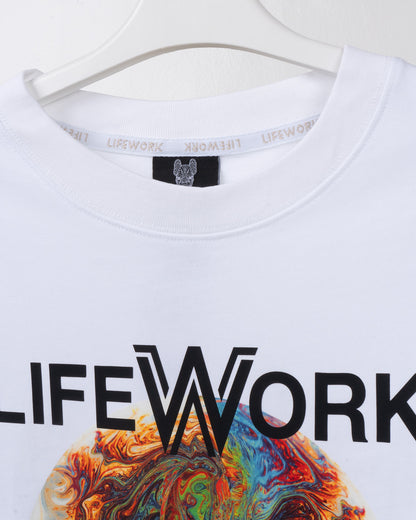 Lifework Planet Logo Short-Sleeved T-Shirt 631560092B