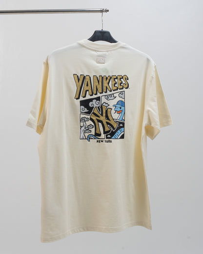 MLB New Yorks Yankees Bee White Gold