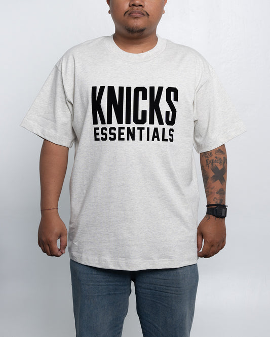 Kaos Fear of God Essentials NBA Knicks Tee Light Heather