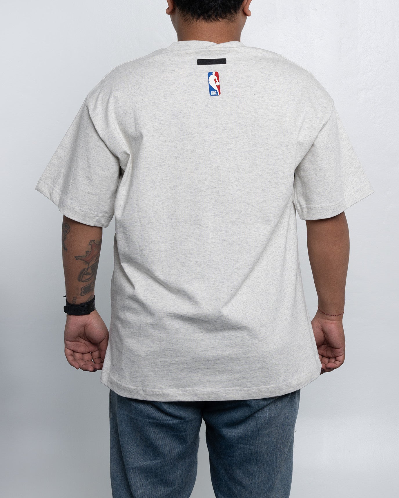 Kaos Fear of God Essentials NBA Knicks Tee Light Heather