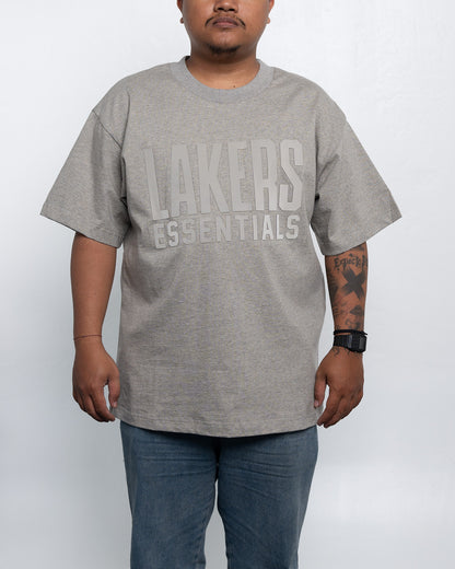 Kaos Fear of God Essentials NBA Lakers Tee Warm Heather