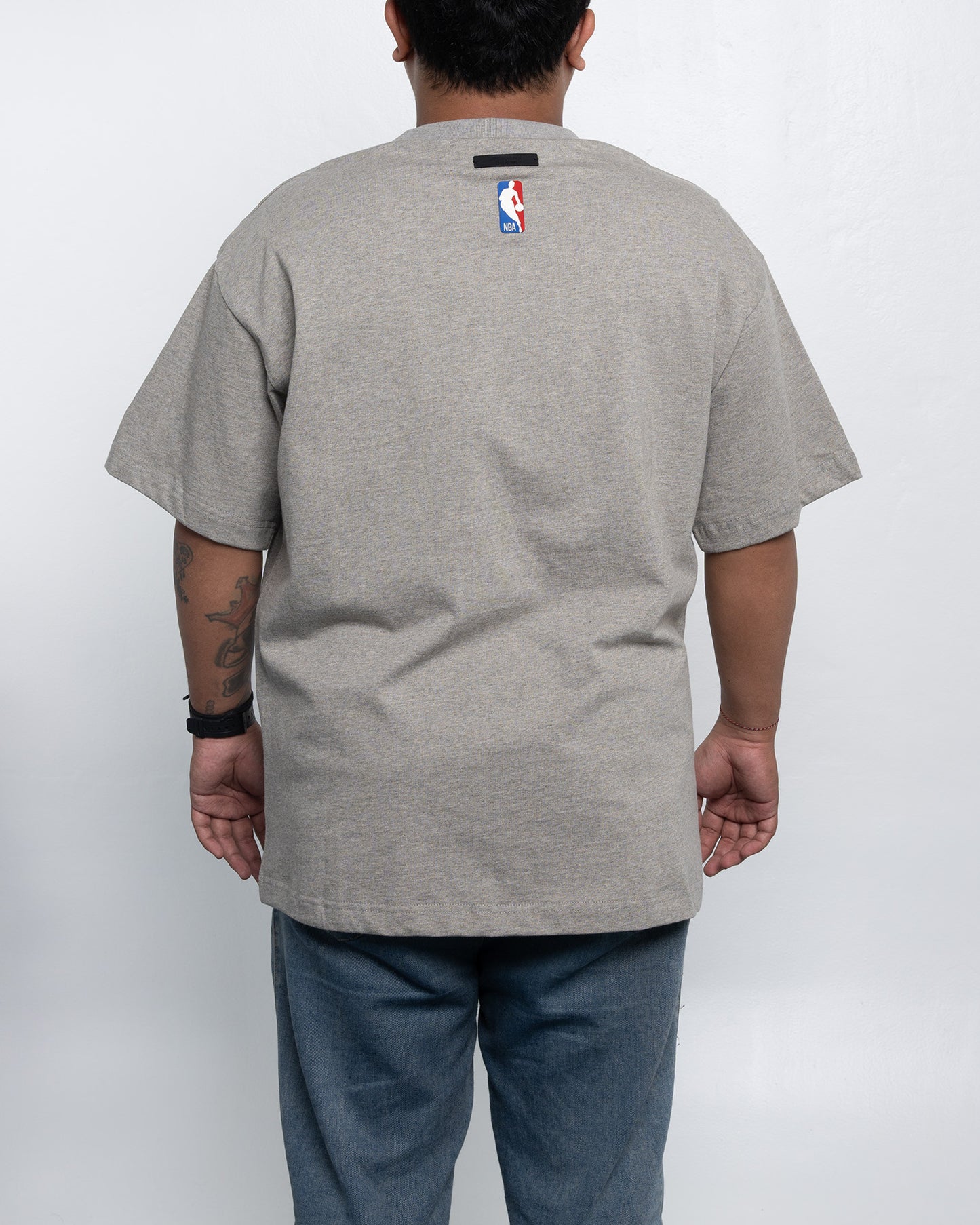 Kaos Fear of God Essentials NBA Lakers Tee Warm Heather