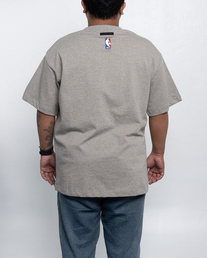 Kaos Fear of God Essentials NBA Lakers Tee Warm Heather