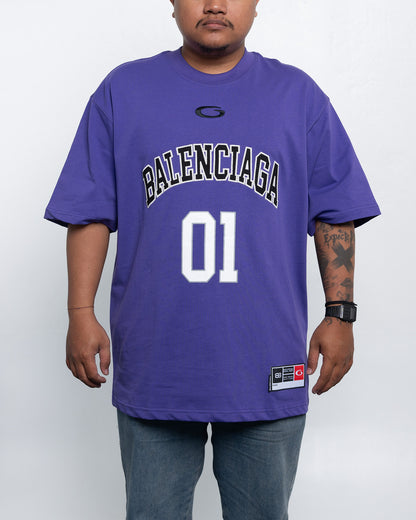 Kaos Balenciaga Basketball Series T-Shirt ‘Purple’