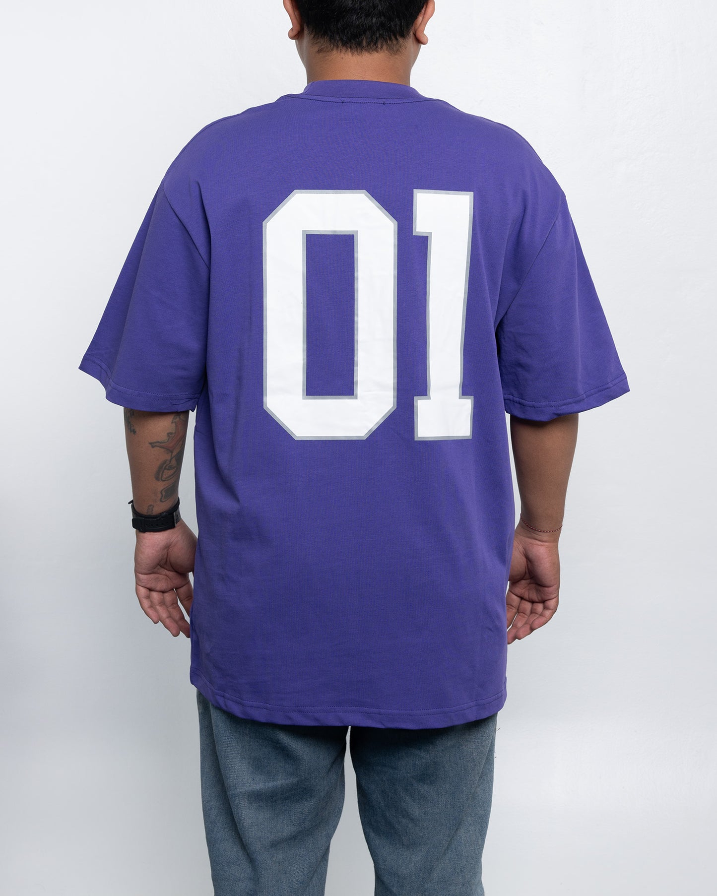 Kaos Balenciaga Basketball Series T-Shirt ‘Purple’