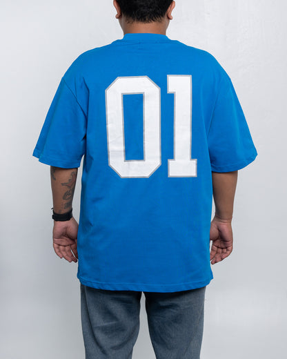 Kaos Balenciaga Basketball Series T-Shirt ‘Blue’