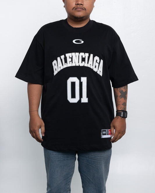 Kaos Balenciaga Basketball Series T-Shirt ‘Black’