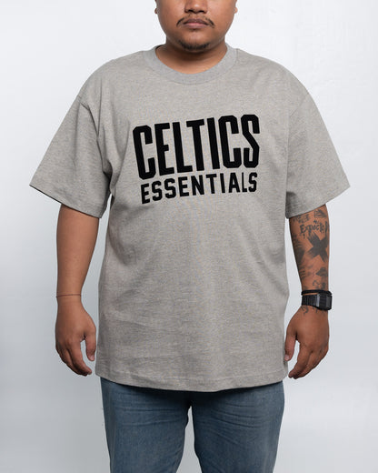 Kaos Fear of God Essentials NBA Celtics Tee Warm Heather
