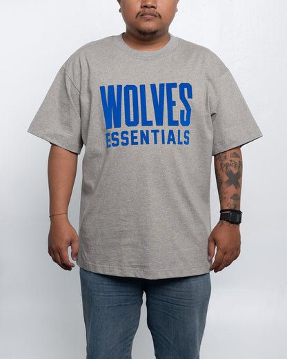 Kaos Fear of God Essentials Wolves Tee Warm Heather