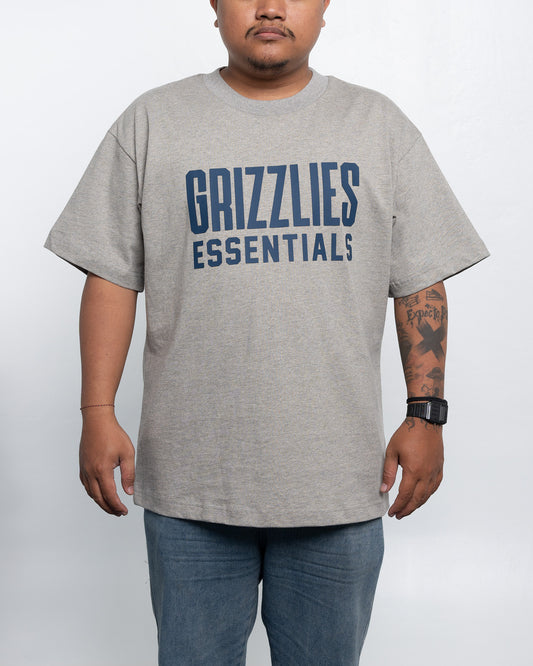 Kaos Fear of God Essentials Grizzlies Tee Warm Heather