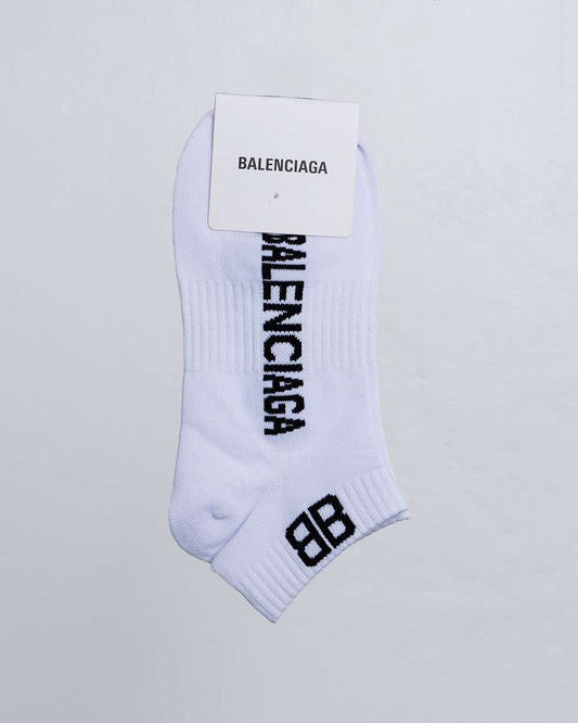 Balenciaga Short Sock White