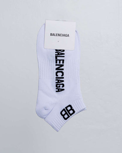 Balenciaga Short Sock White