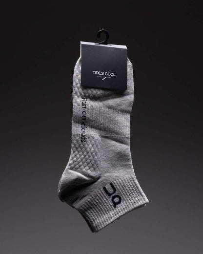 Kaos Kaki On Mid Sock Grey