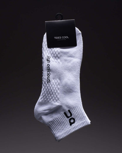 On Mid Sock White