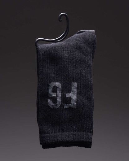 Kaos Kaki Fear Of God Long Sock Black - Anti Slip Hitam Panjang