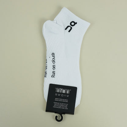 On Mid Sock White