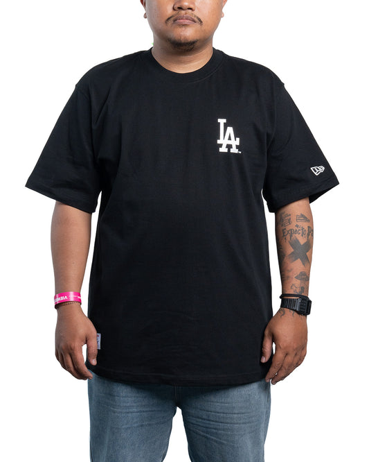 Kaos T-shirt MLB New Yorks Yankees Big Logo Black/Silver
