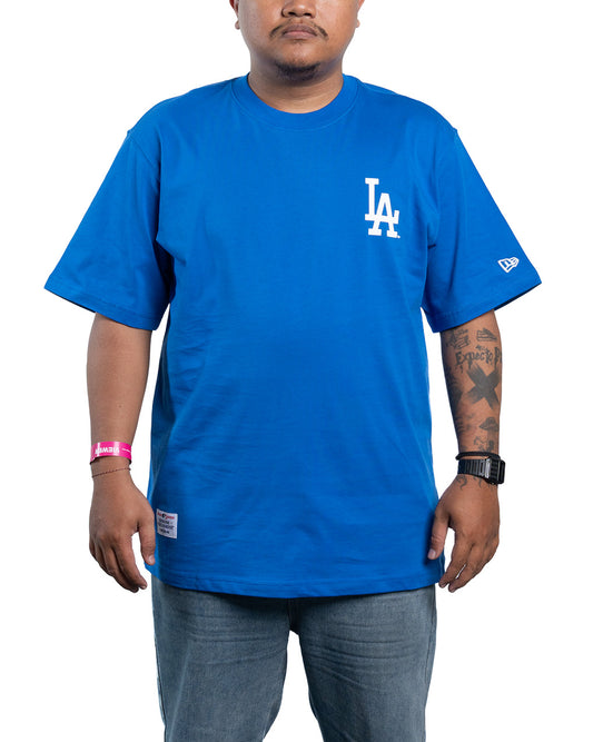 Kaos T-Shirt New Era Los Angeles Dodgers 7th Inning Stretcher Blue
