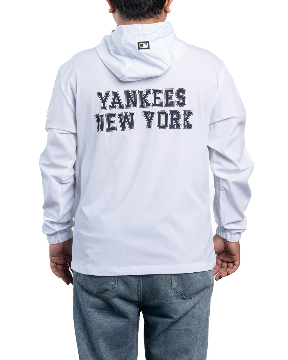 T-shirt Sportive Varsity Piping Windbreaker New York Yankees White