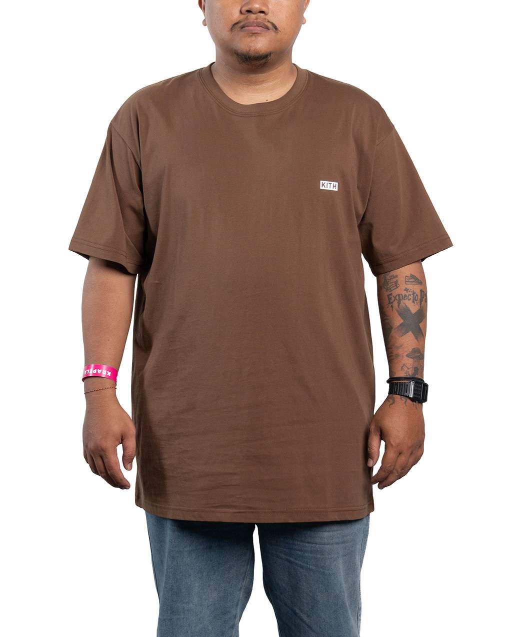 Kith LAX Tee Brown