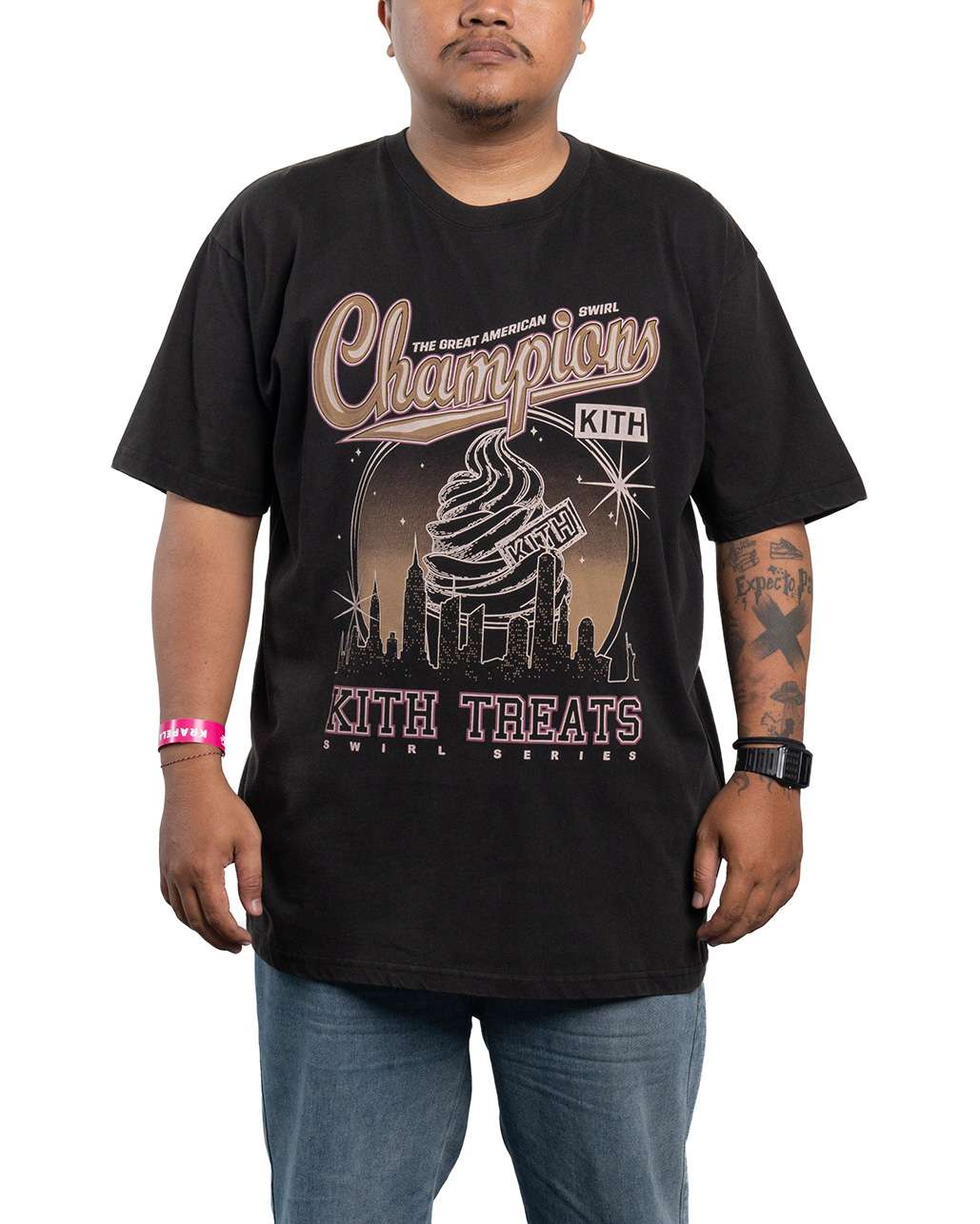 トップス Kith Treats Champions Vintage Tee Kaos KITH Treats Champion Vintage Tee – doyanpepaya