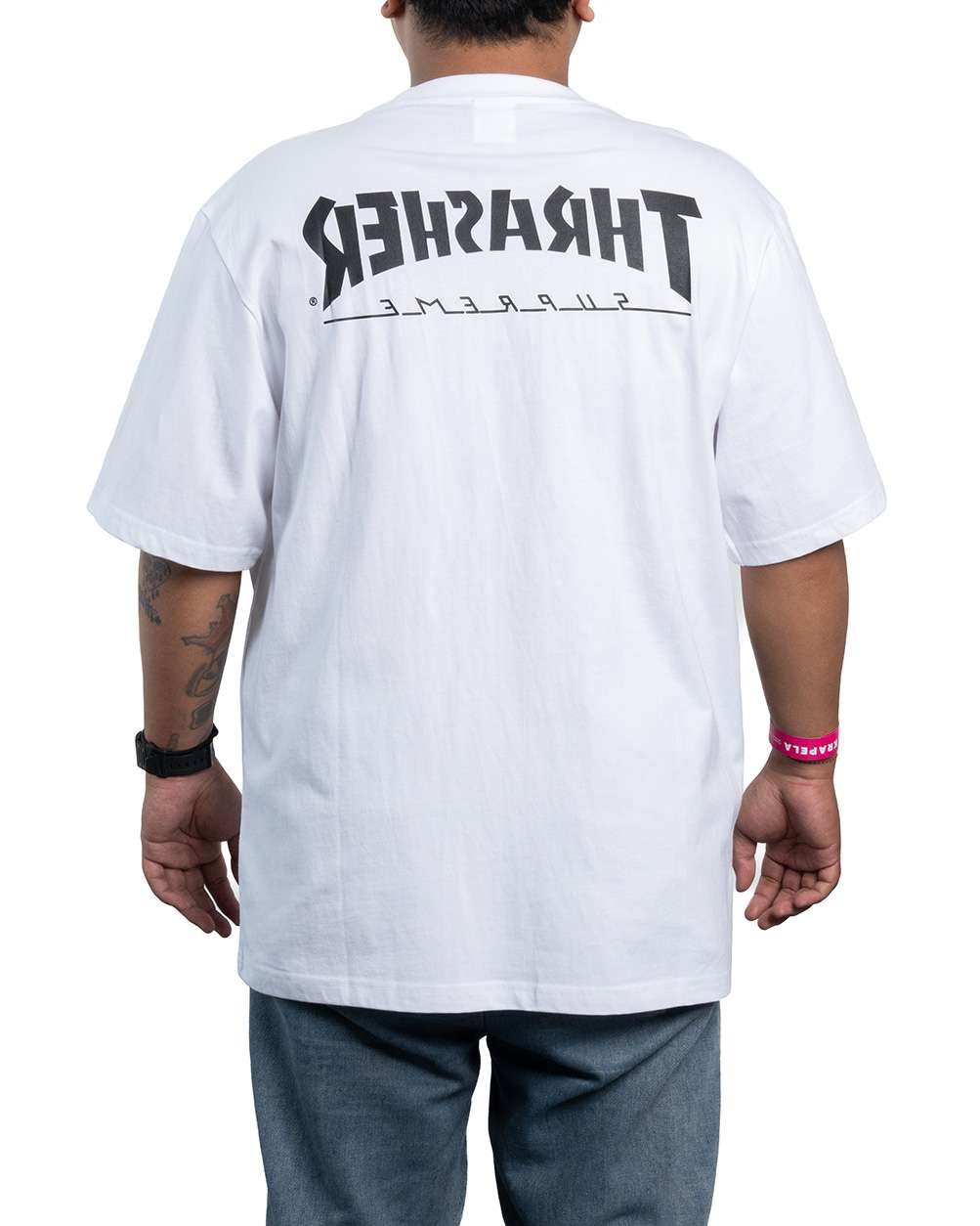 Kaos Supreme Thrasher Harold Tee White