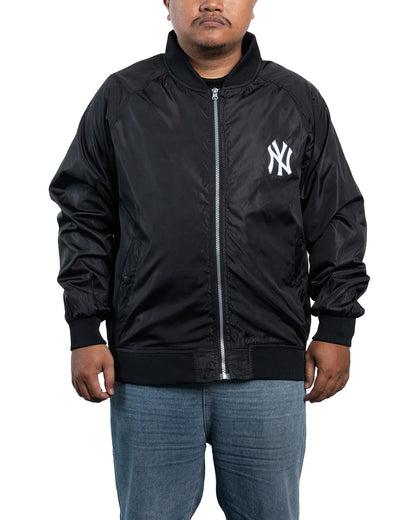 Bomber Jacket MLB - Basic Padded Mega Logo Black